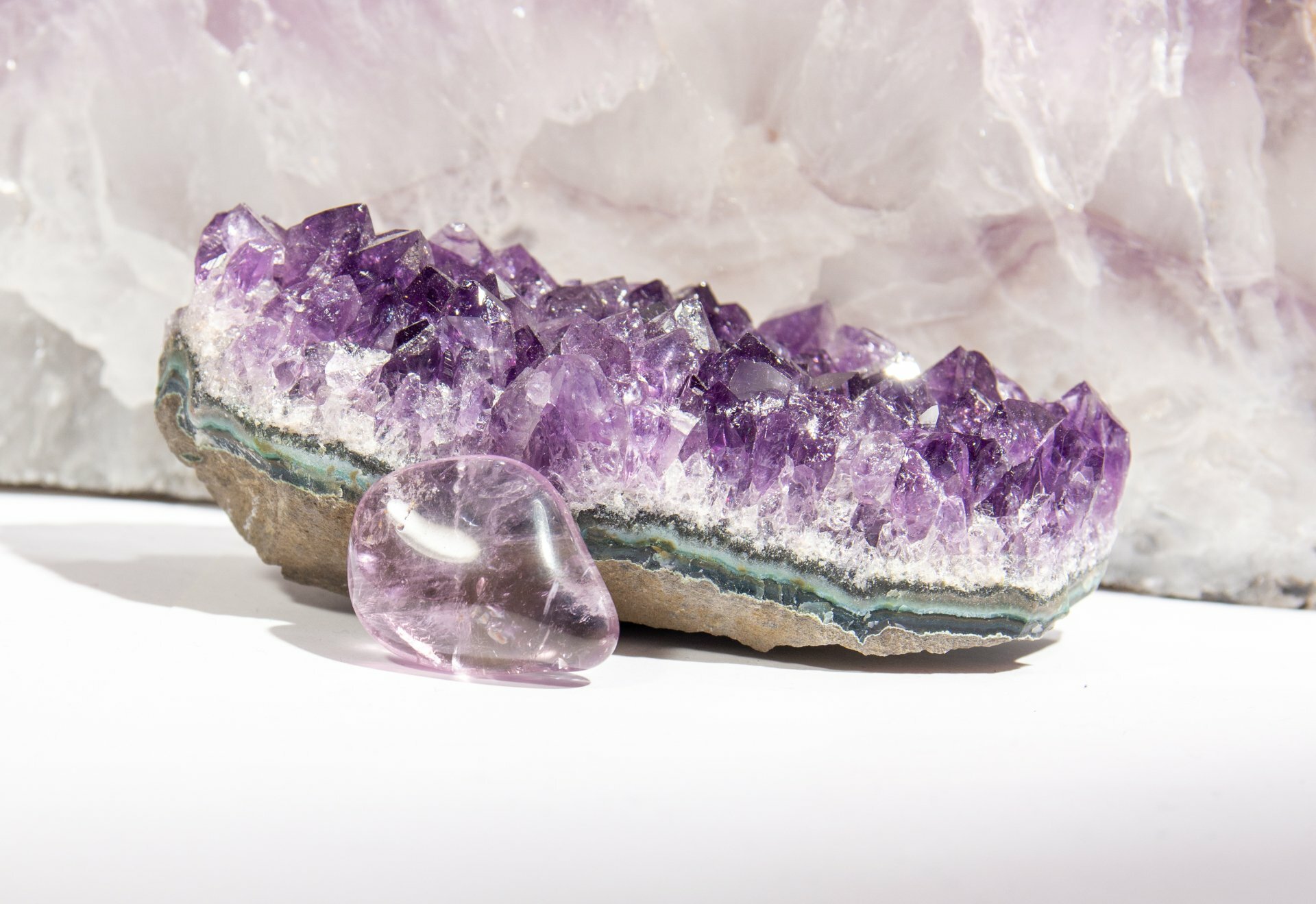 Amethyst ungelocht