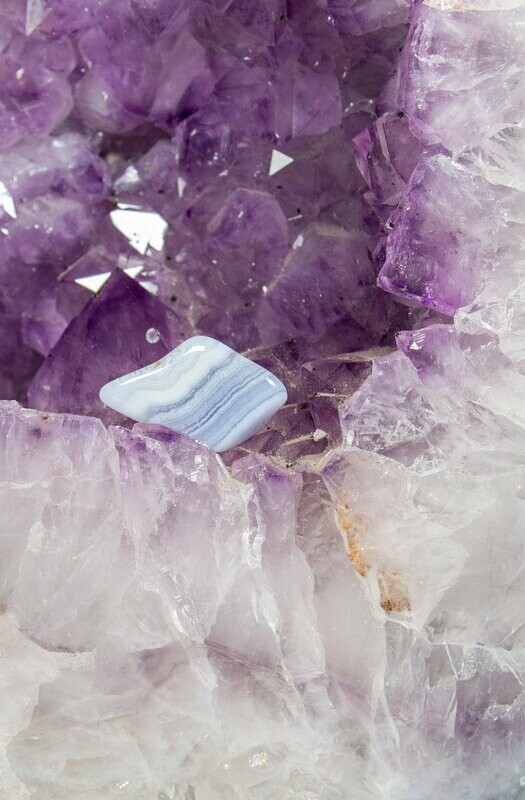 Chalcedon ungelocht