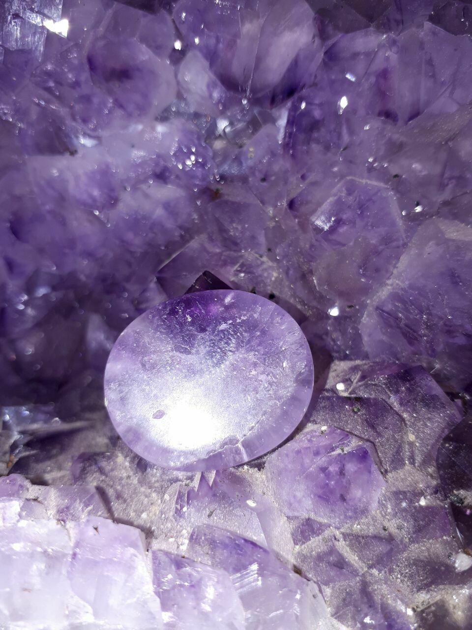 Amethyst ungelocht