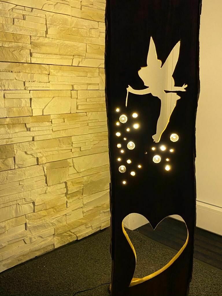 Designer Stehlampe Elfe mit Herz