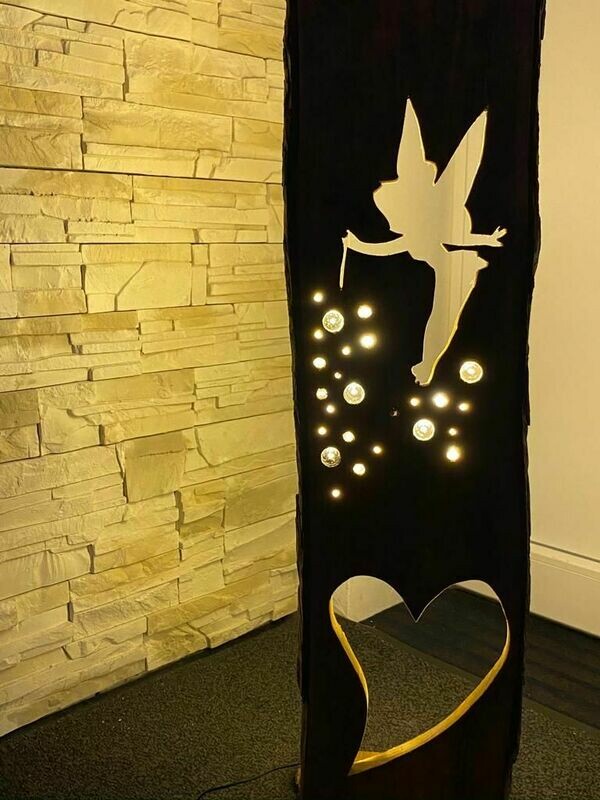 Designer Stehlampe Elfe mit Herz