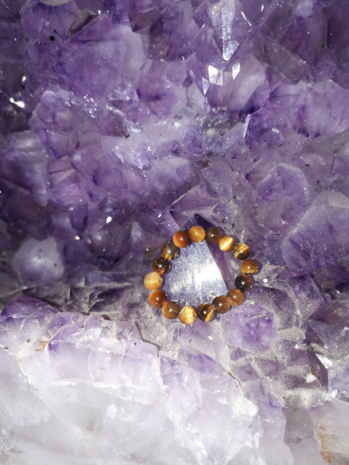 Edelstein-Tigeraugen Ring
