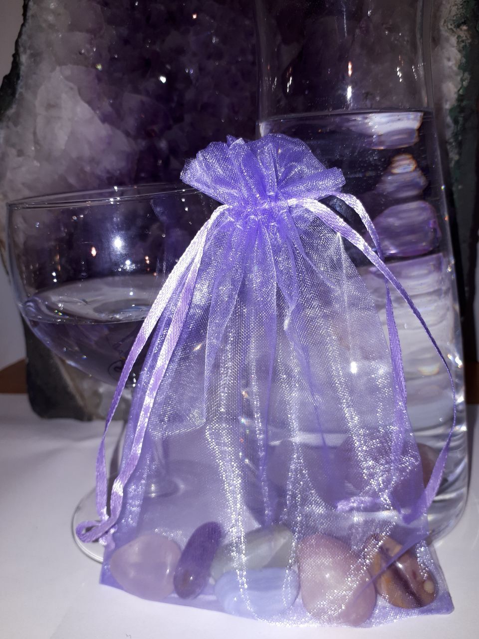 Edelsteinwasser gegen Grippe / Erkältungen