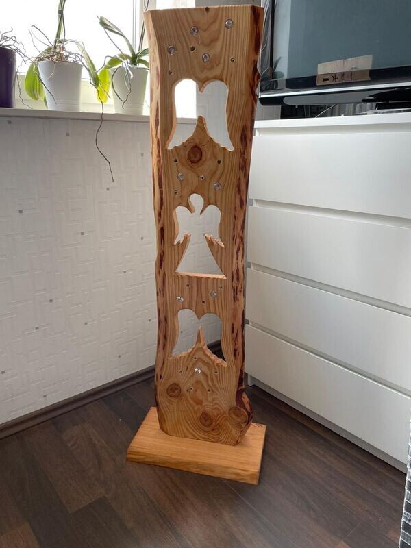 Designer Stehlampe Engel