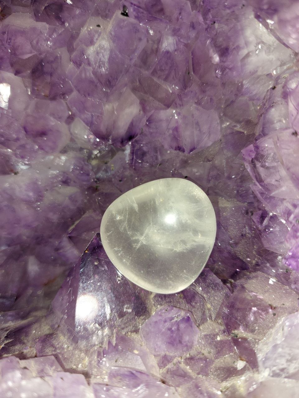 Bergkristall ungelocht