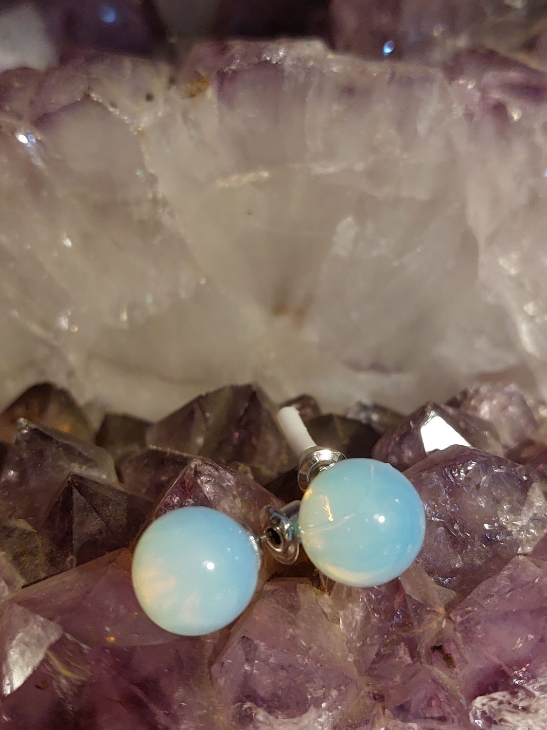 Opal Ohrringe