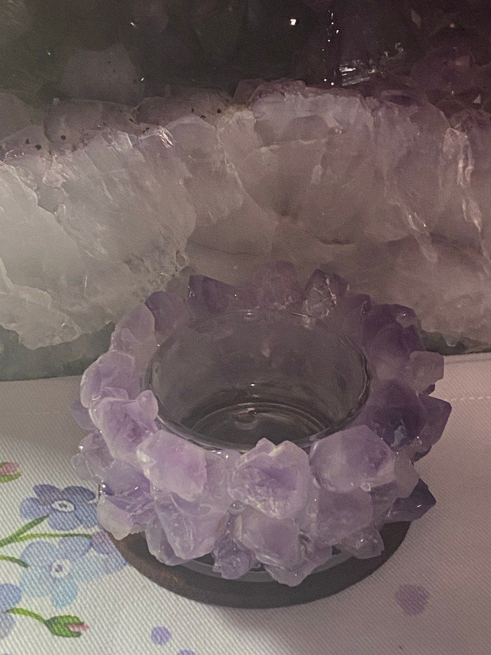 Amethyst Teelicht
