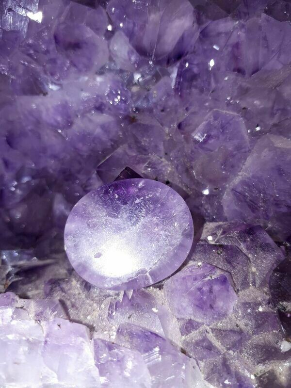 Amethyst ungelocht Amethyst ungelocht