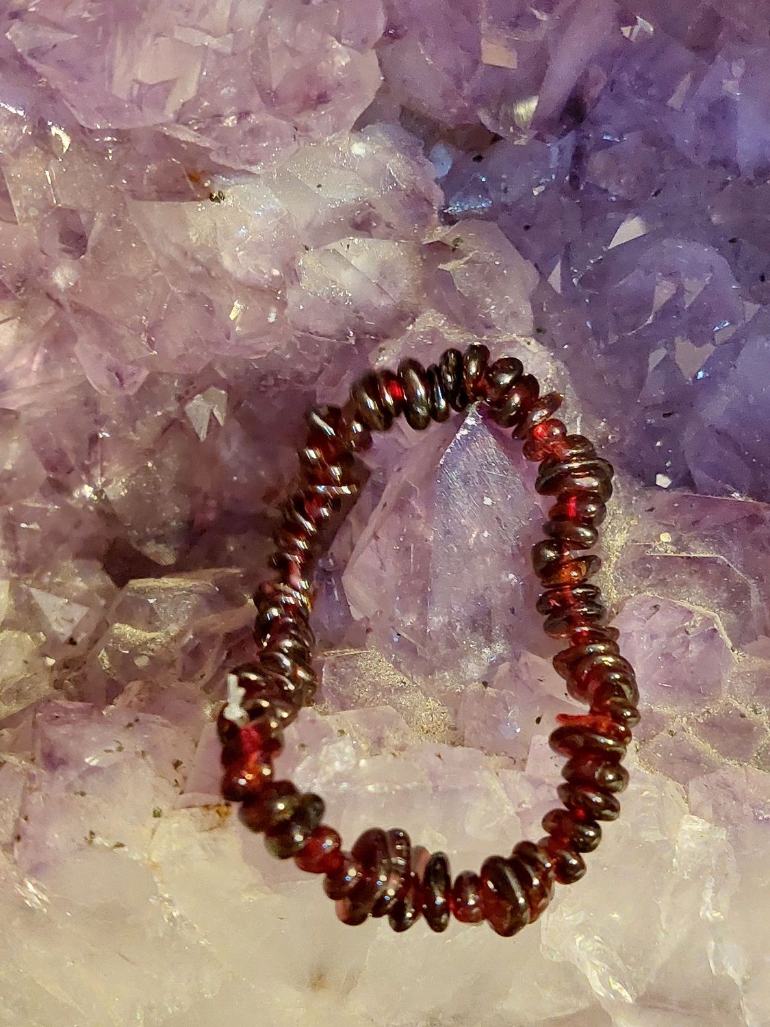Rubin Armband