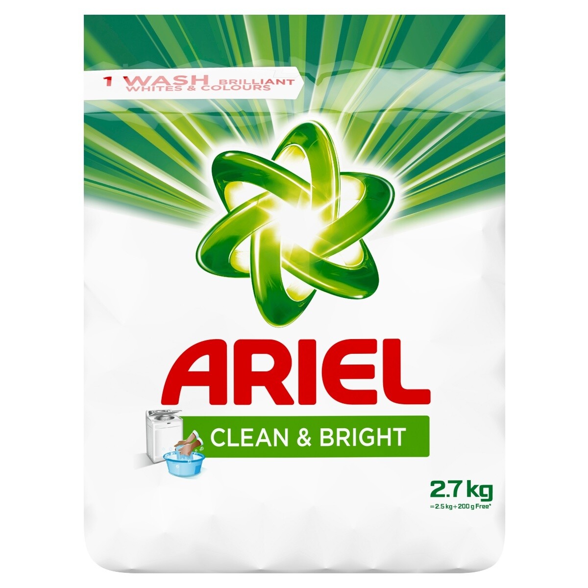 bright washing powder