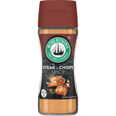 Robertsons Steak & Chops Spice 100ml Robertsons Steak & Chops Spice 100ml