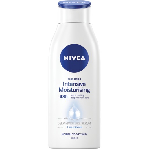 nivea intensive moisturising body lotion