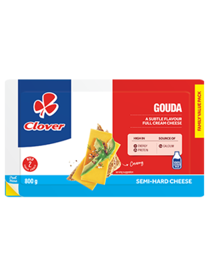 Clover Full Cream Cheese Gouda 800g Clover Full Cream Cheese Gouda 800g