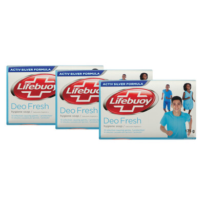 Lifebuoy Soap Deo Fresh 175g Buy 3 For Lifebuoy Soap Deo Fresh 175g Buy 3 For