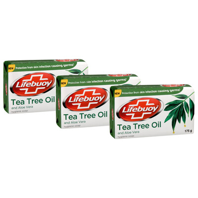 Lifebuoy Soap Tea Tree Oil 175g Buy 3 For Lifebuoy Soap Tea Tree Oil 175g Buy 3 For