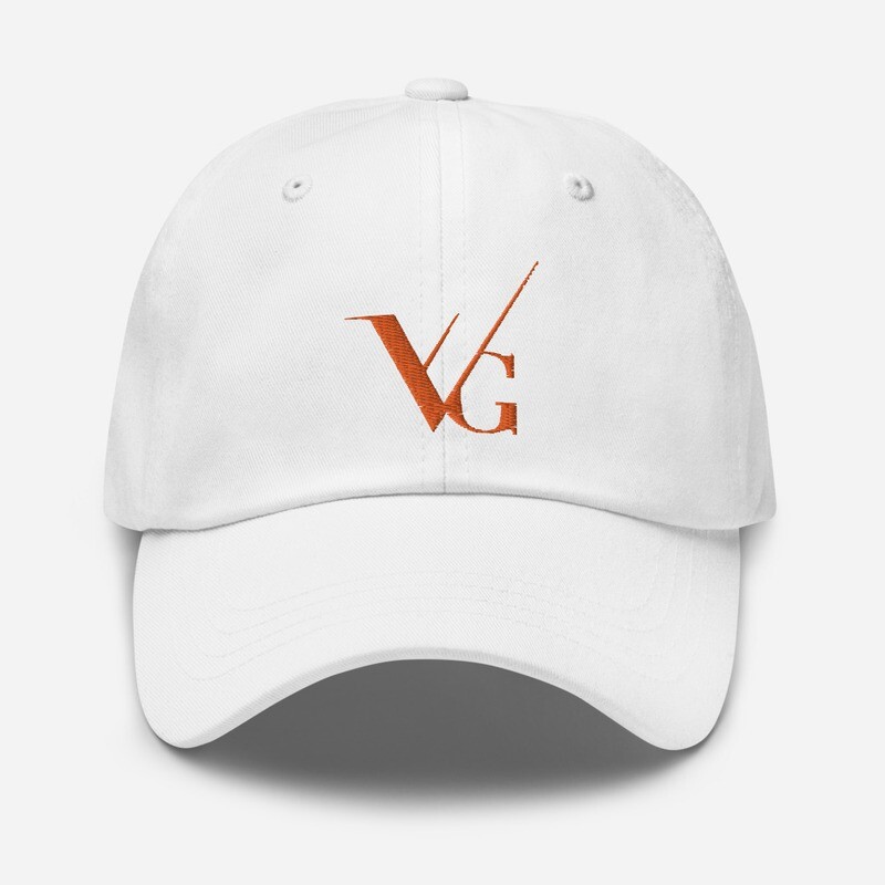 Kappe Vito von Gaudlitz | Weiß | Stickerei Orange