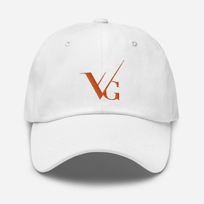 Kappe Vito von Gaudlitz | Weiß | Stickerei Orange