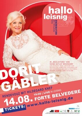 Dorit Gäbler | Rendevouz mit Hildegard Knef | Ticket für Musikabend im Forte Belvedere Leisnig am 14.08.2022 um 19 Uhr Dorit Gäbler | Rendevouz mit Hildegard Knef | Ticket für Musikabend im Forte Belvedere Leisnig am 14.08.2022 um 19 Uhr