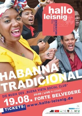 Habana Tradicional | Ticket | Konzert im Forte Belvedere Leisnig am 19.08.2022 um 20 Uhr Habana Tradicional | Ticket | Konzert im Forte Belvedere Leisnig am 19.08.2022 um 20 Uhr