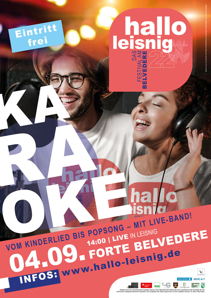 Karaoke mit Liveband | im Forte Belvedere Leisnig am 04.09.2022 um 14 Uhr | Eintritt frei