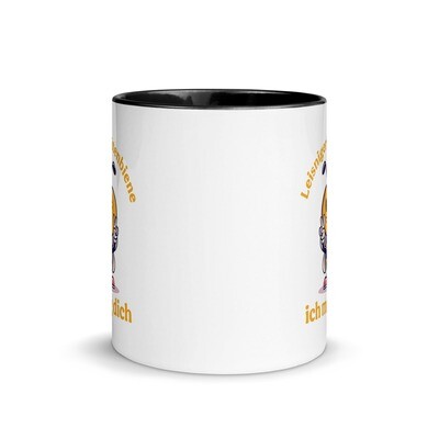 Blütenbiene Leisnig | Ich mag dich | Tasse mit farbiger Innenseite | Kakao-Tasse, Kaffee-Pott, Tee-Tasse…