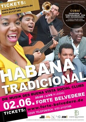 Habana Tradicional | Die Musik des Buena Vista Social Clubs | Ticket für Konzert im Forte Belvedere Leisnig am 02.06.2023 um 20 Uhr