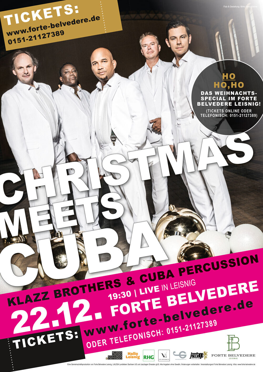 Klazz Brothers & Cuba Percussion | Christmas meets Cuba | Konzert-Ticket