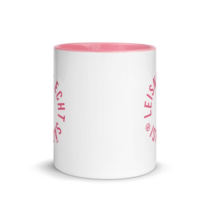 Leisnig – Echt Sächsi® | Tasse mit farbiger Innenseite