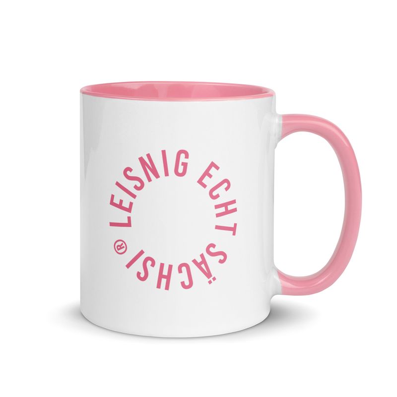 Leisnig – Echt Sächsi® | Tasse mit farbiger Innenseite