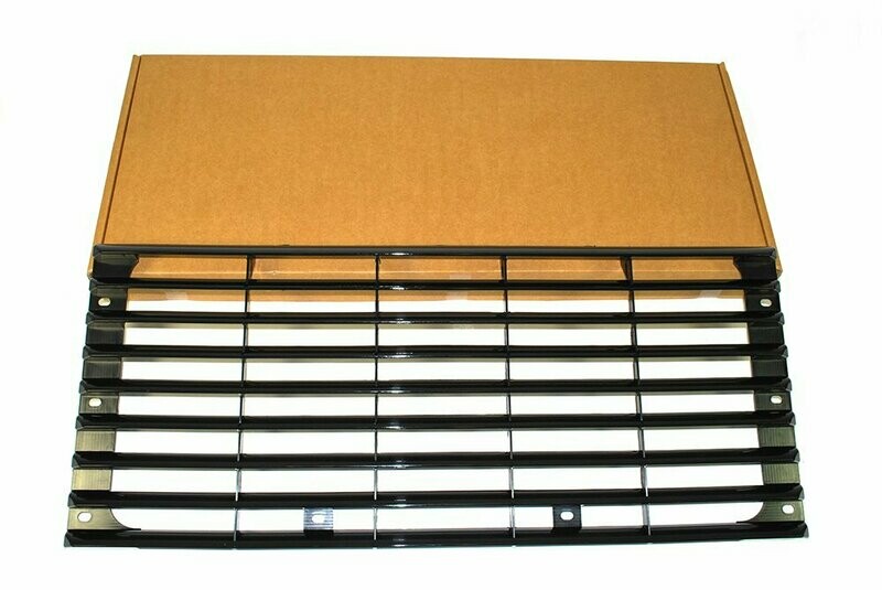 Land Rover Defender 90 110 Front Grill - Black - Fits All Defenders - ALR8765PUC