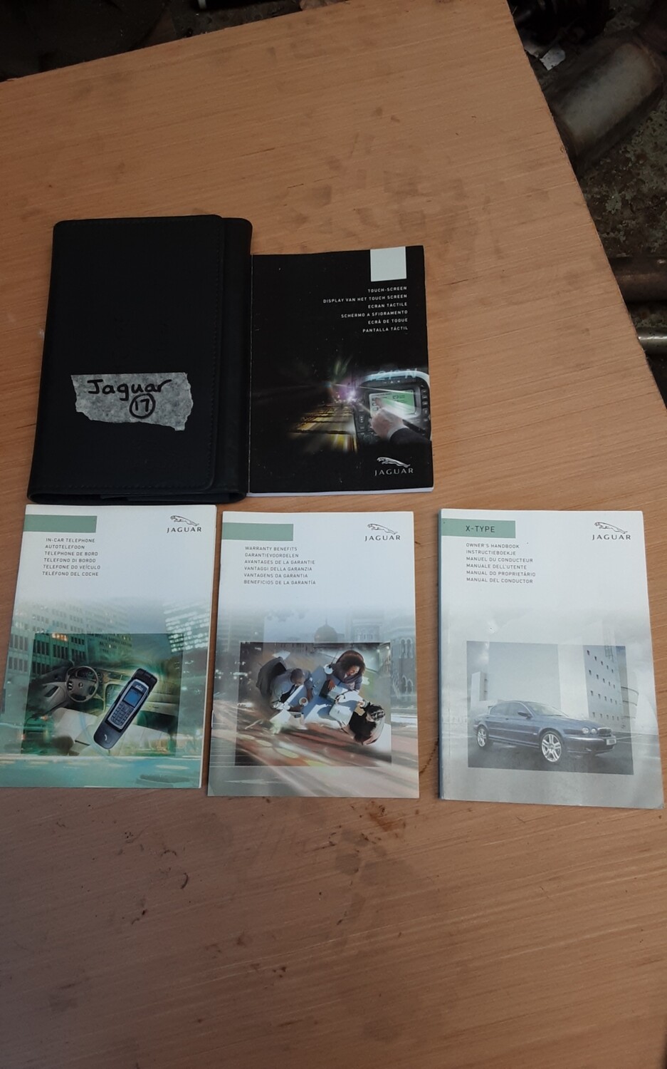 JAGUAR X TYPE OWNERS MANUAL HANDBOOK