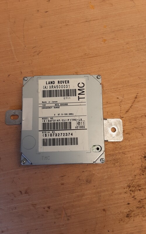 RANGE ROVER SPORT & DISCOVERY 3 TMC TRAFFIC MASTER MODULE XRA500031