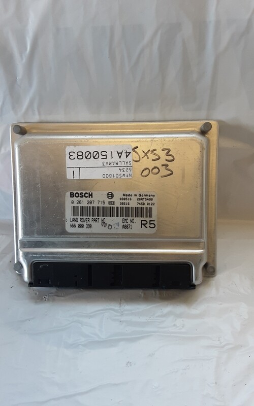 RANGE ROVER L322 2003 ENGINE ECU UNIT NNN000390 0261207715