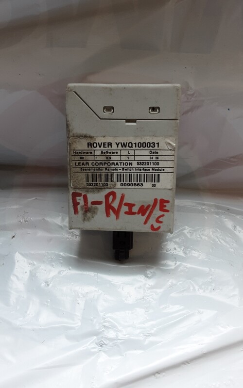 LAND ROVER FREELANDER 1  INTERFACE AUDIO NAVIGATION CONTROL MODULE ECU YWQ100031