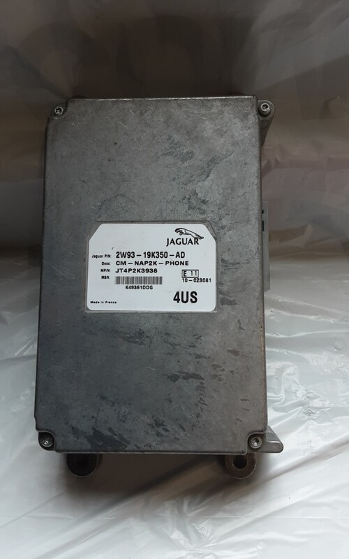 JAGUAR X TYPE 2007 BLUETOOTH MODULE 2W93 19K350 AD