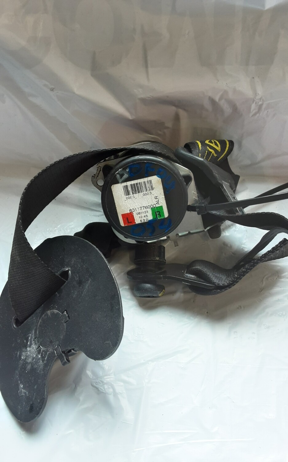LAND ROVER FREELANDER 1 LEFT & RIGHT OSR/NSR BOTH SIDES SEATBELT EVL500590WQI
