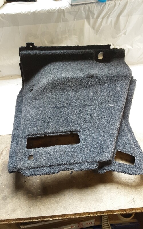 RANGE ROVER L322 NSR INNER BOOT COVER TRIM 51477027276