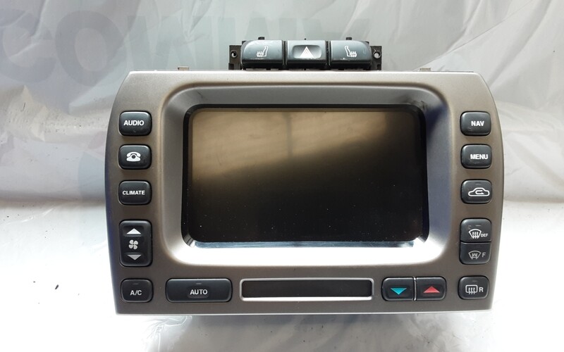 JAGUAR X TYPE SAT NAV DISPLAY SCREEN 9X43 10E889 BA