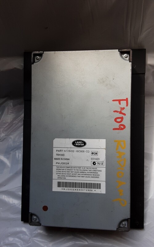 LAND ROVER FREELANDER 2 JAGUAR XF STEREO AMP 6H52 18C808 CD