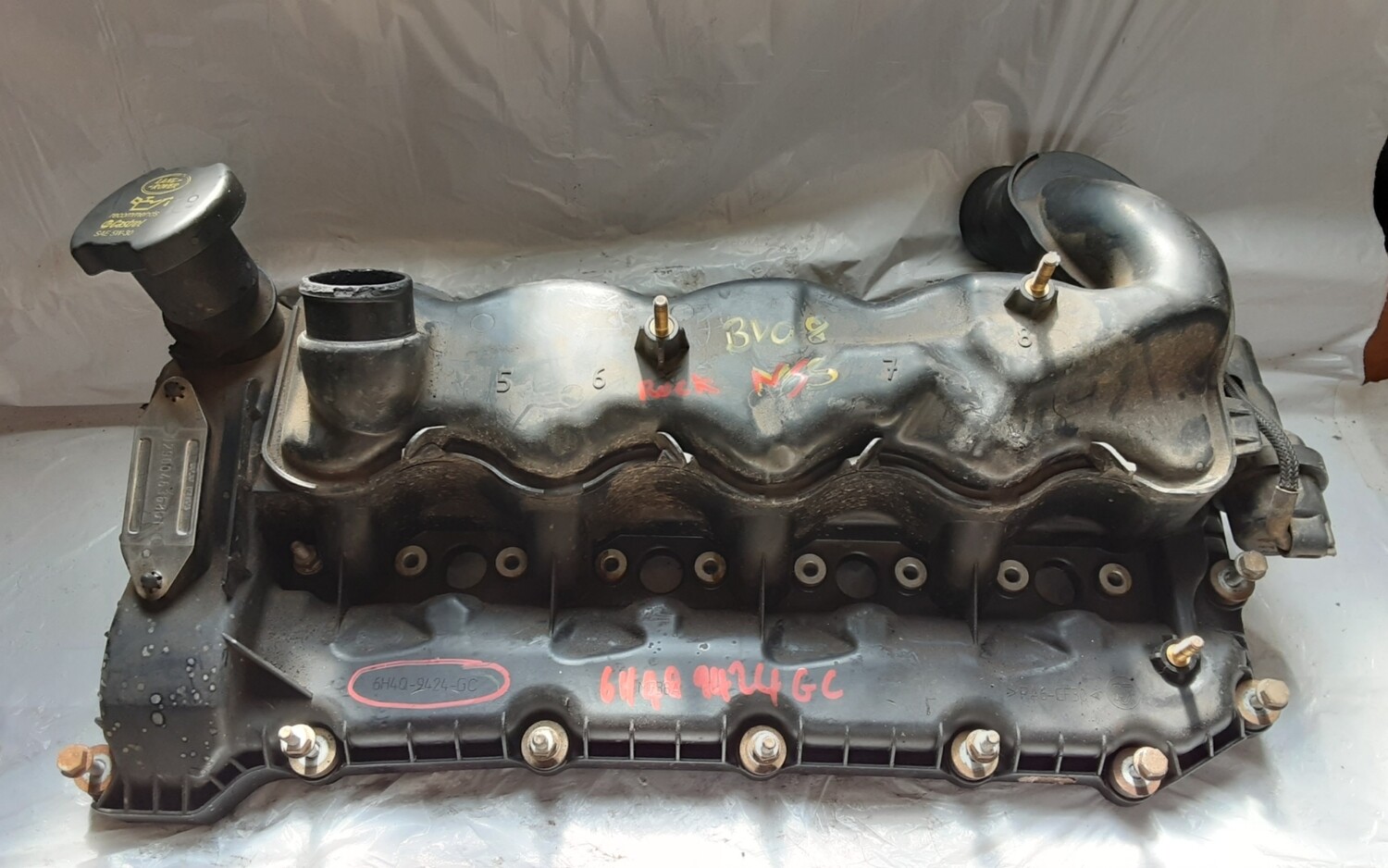 RANGE ROVER SPORT TDV8 LEFT NS ROCKER COVER 6H4Q 9424 GC