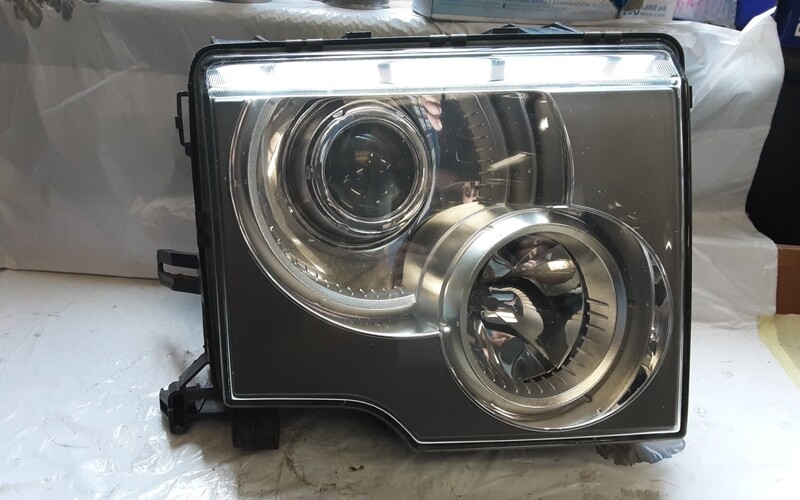 RANGE ROVER L322 OS DRIVERS  SIDE XENON HEADLIGHT XBC000365