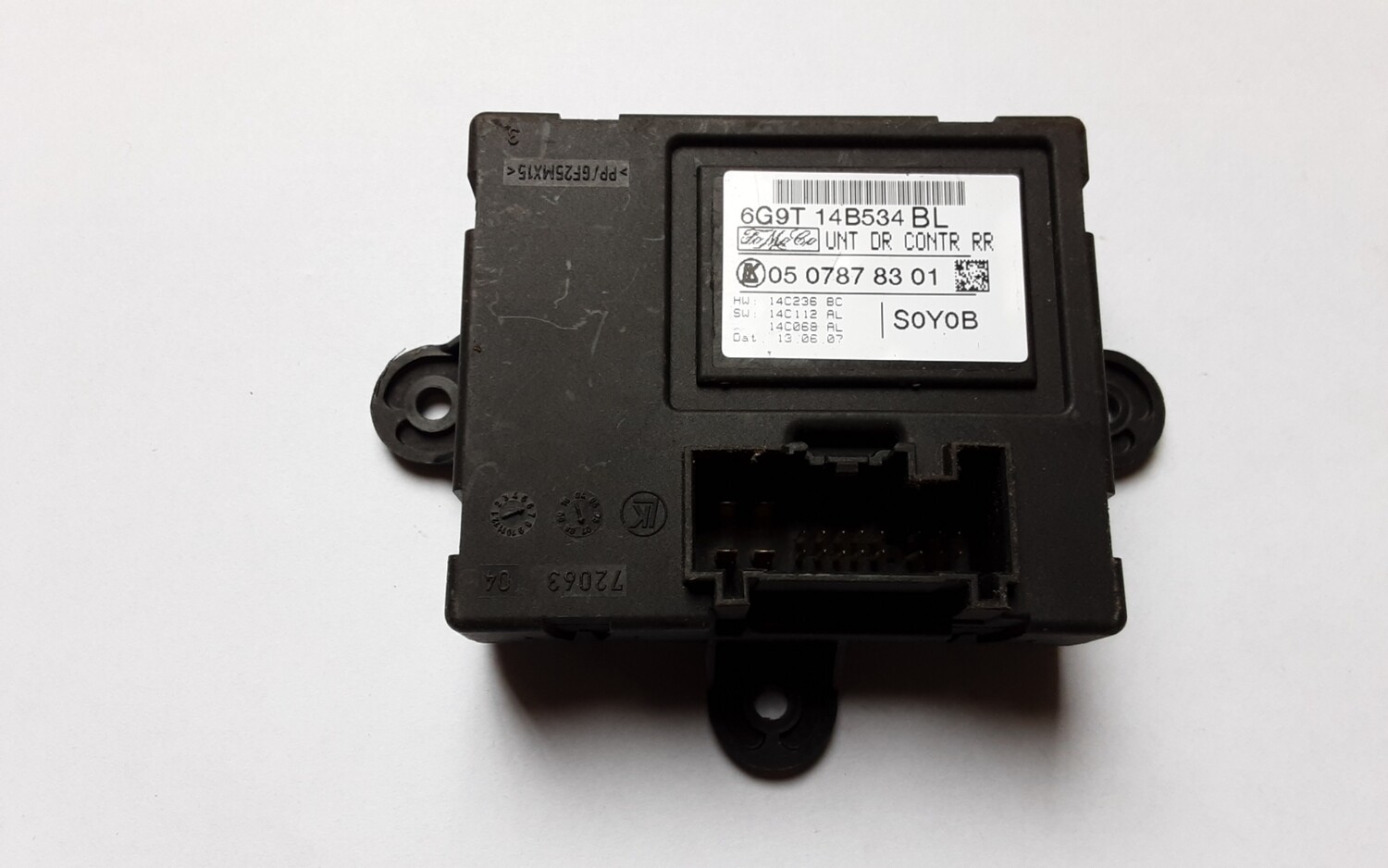 LAND ROVER FREELANDER 2 REAR DOOR MODULE 6G9T 14B534 BL