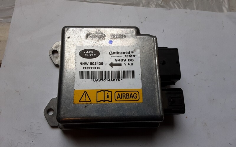RANGE ROVER SPORT AIR BAG MODULE ECU NNW502436