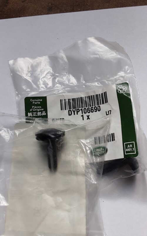 RANGER ROVER LANDROVER 6M  X 20MM SCREW DYP106690