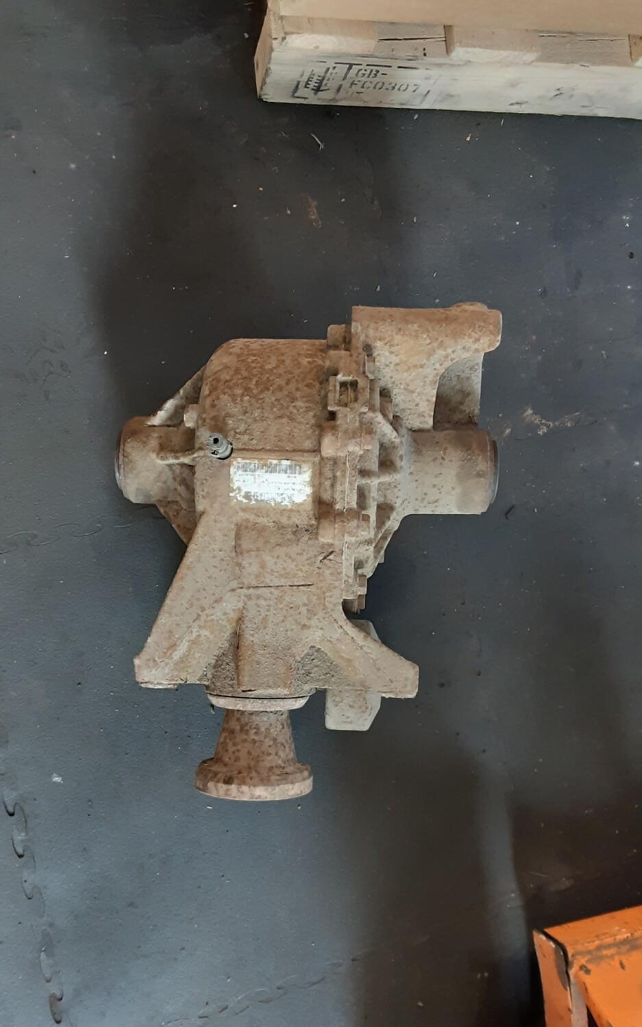 RANGE ROVER L322 3.6 TDV8 REAR DIFF 3.54 RATIO 06-09 TVK500212