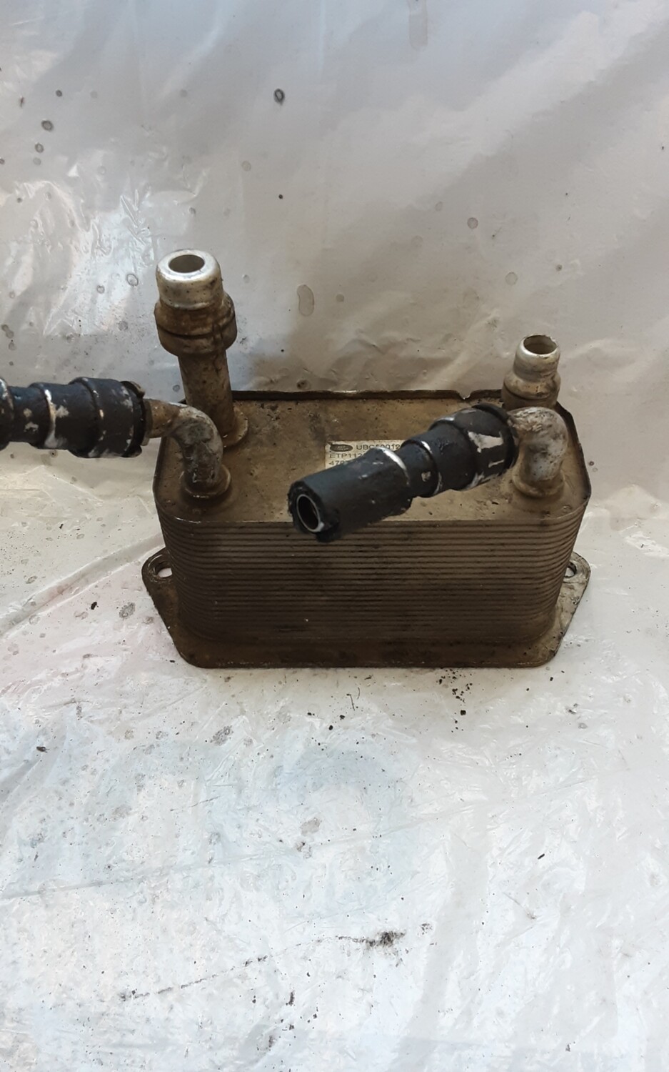 RANGE ROVER L322 TDV8 3.6 OIL COOLER UBC500120