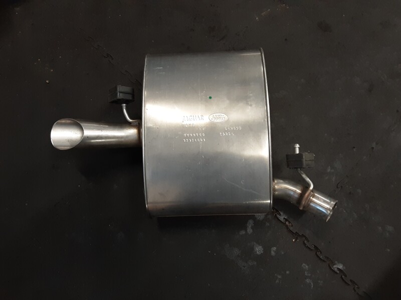 RANGE ROVER L405 LH NS PASSENGER SIDE EXHAUST SILENCER BACK BOX JK52 5K254 LB