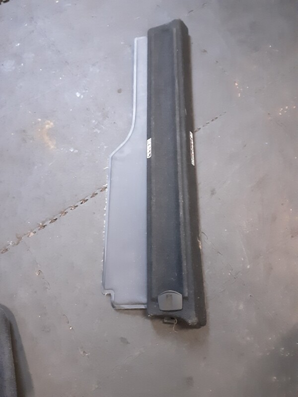 LAND ROVER DISCOVERY 3 & 4 PARCEL SHELF LOAD LINER IN BLACK AH2245443AAPVJ
