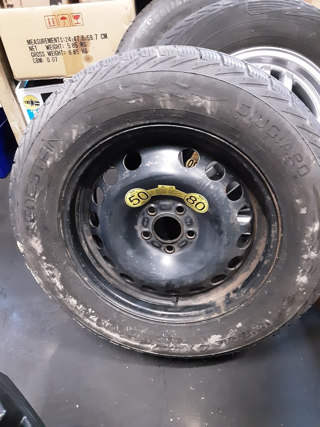 LAND ROVER FREELANDER 2 SPARE WHEEL TYRE 2170801