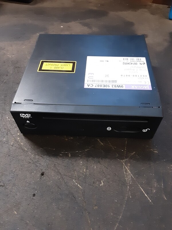 JAGUAR XF NAVIGATION DVD ECU MODULE 9W83 10E887 CA
